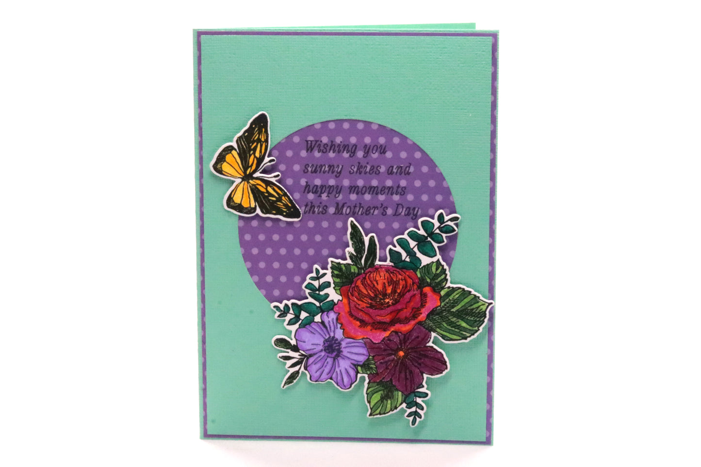 DP Die Stamp Mother's Blooms