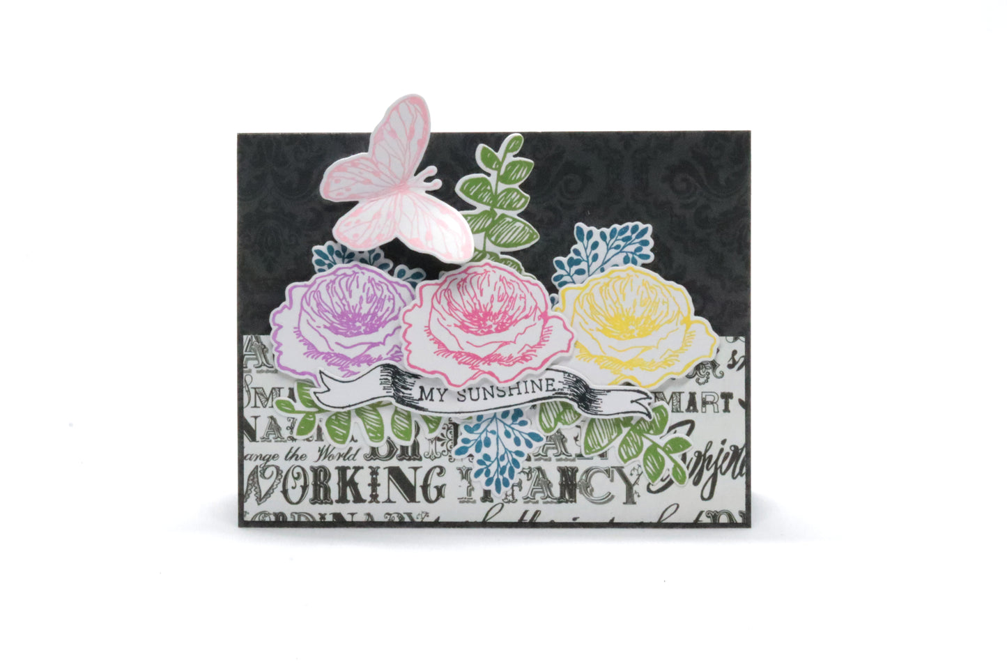 DP Die Stamp Mother's Blooms