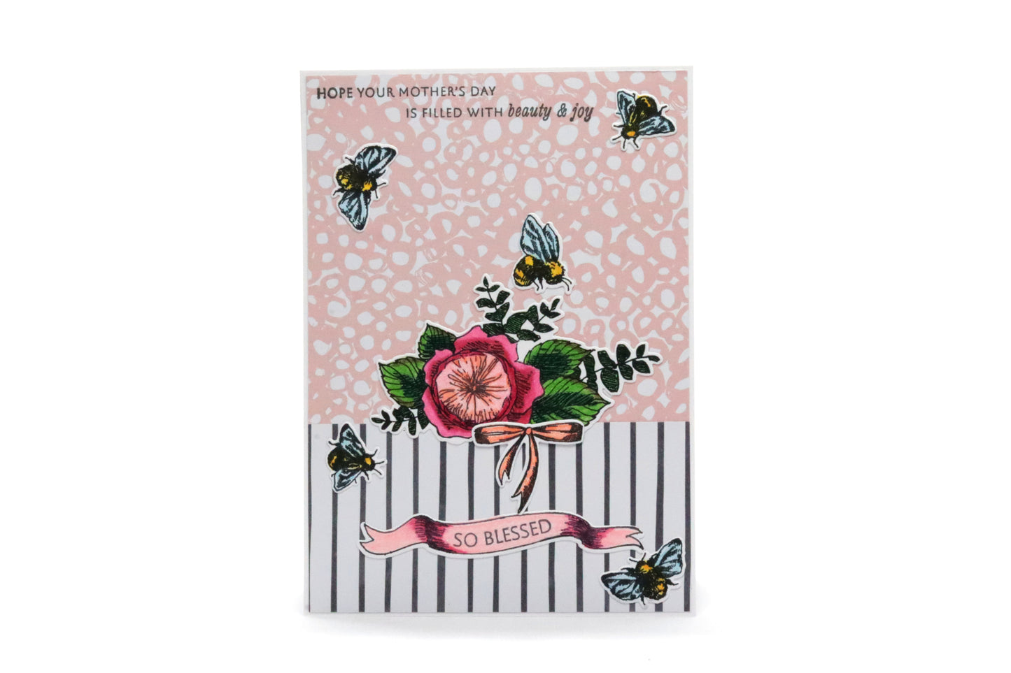 DP Die Stamp Mother's Blooms