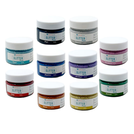 All 10 GLITTER Paste Bundle