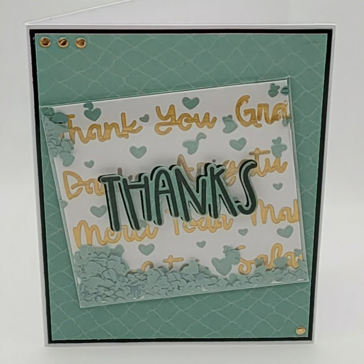 DP THANK YOU Stamp and Die