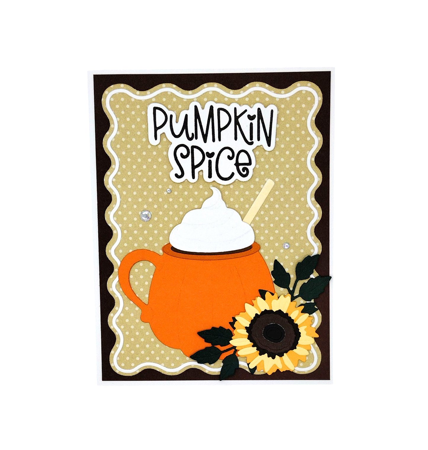 DP Pumpkin Spice Stamp, Die and Stencils Kit