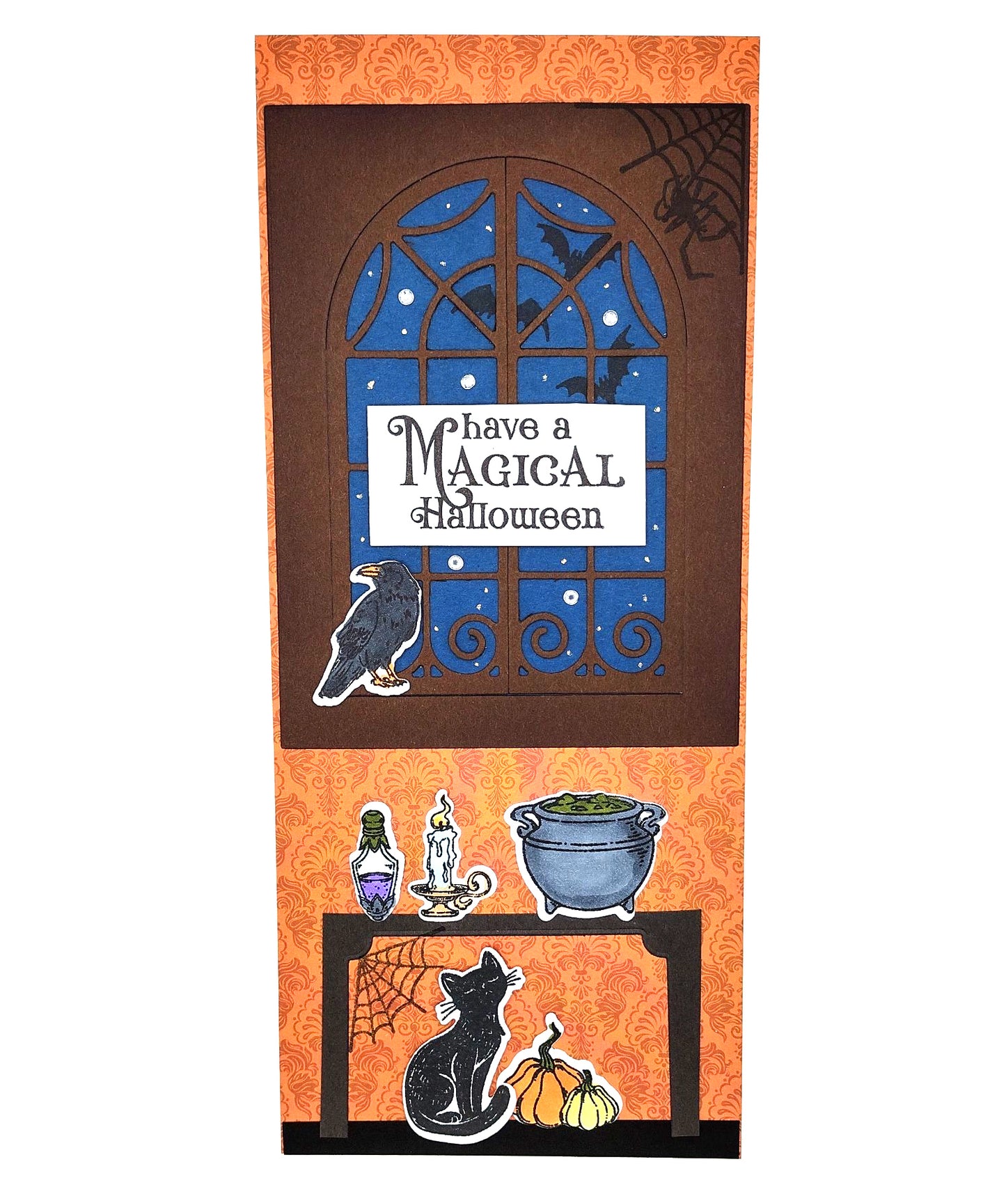 DP Halloween Apothecary Stamp, Die and Stencil Kit
