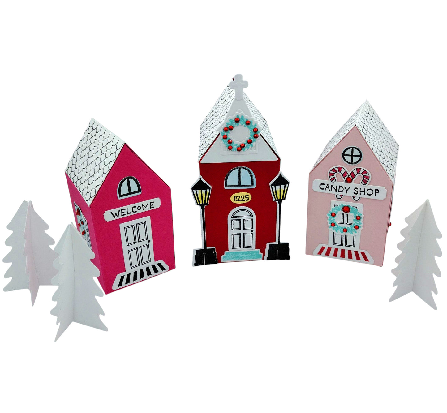 DP STAMP & DIE 3D MINI CHRISTMAS VILLAGE