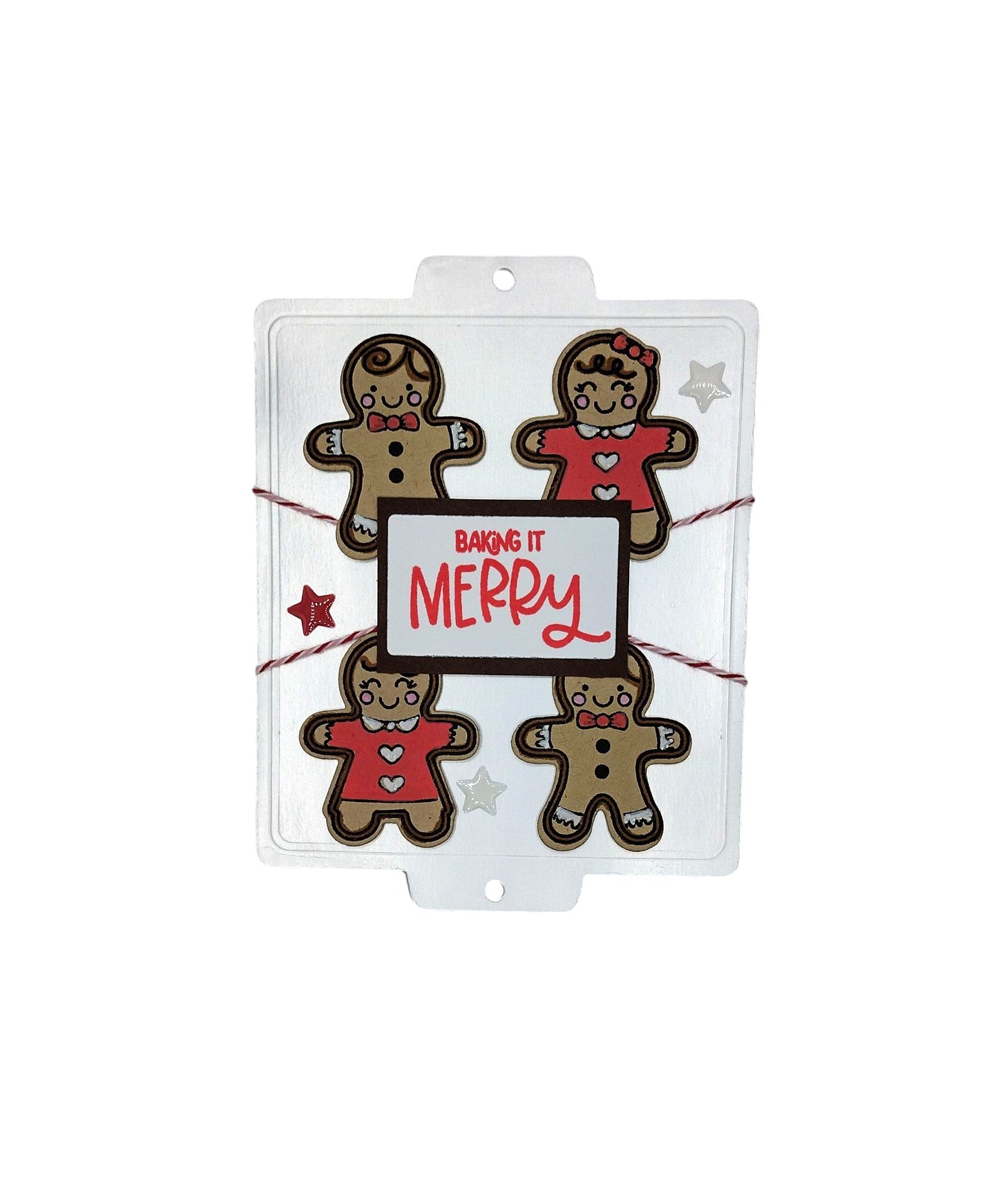 DP Baking Spirits Bright Stamp and Die CHRISTMAS