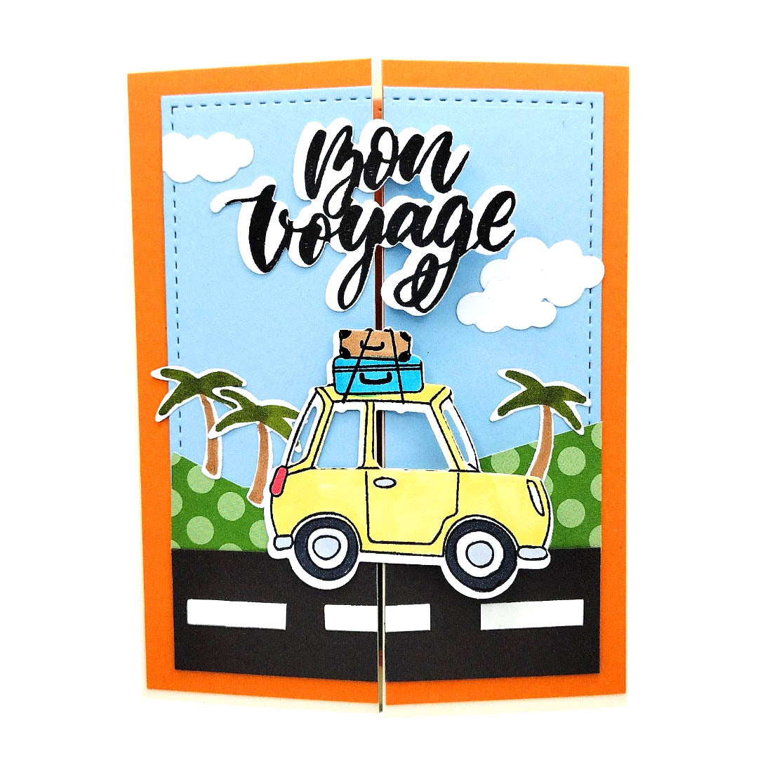DP Bon Voyage Stamp and Die