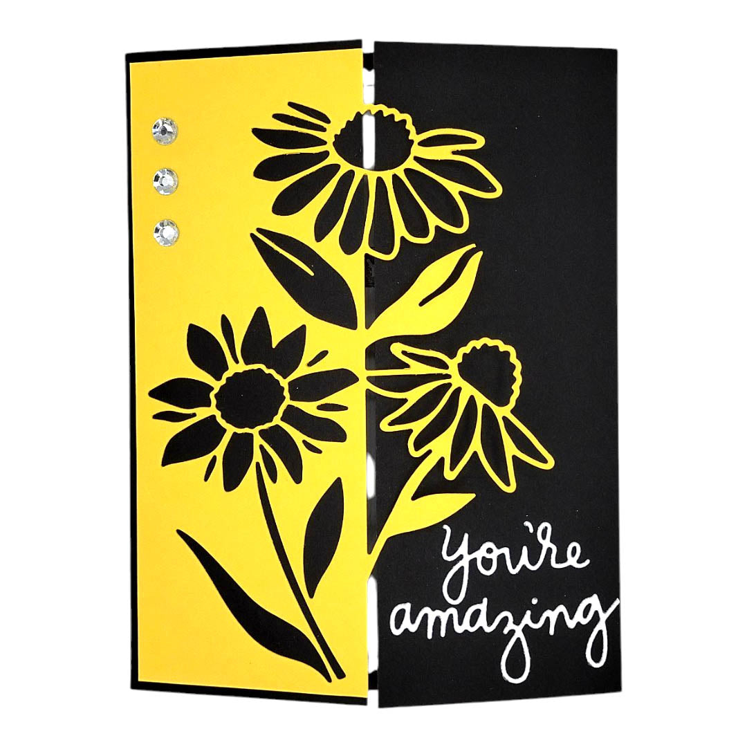 DP Florals Edge Die Set