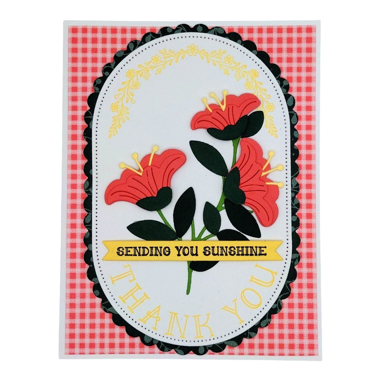 DP GM Oval Card Stamp & Die