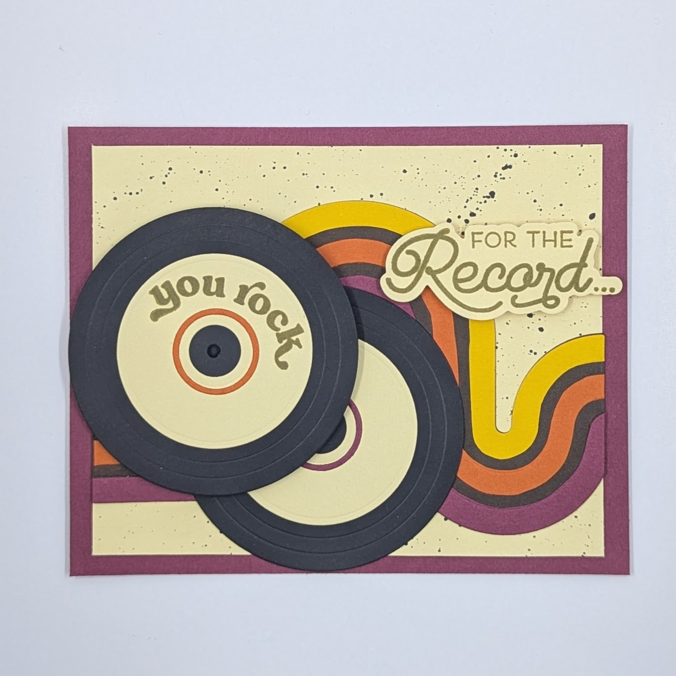 DP Retro Music Die, Stamp and Stencil Kit