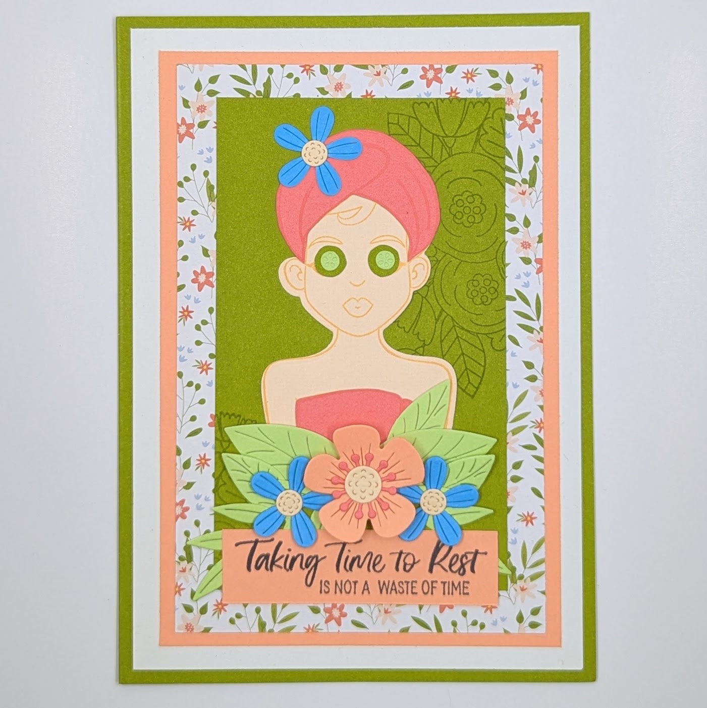 DP Self Care Die, Stamp and Stencil Kit