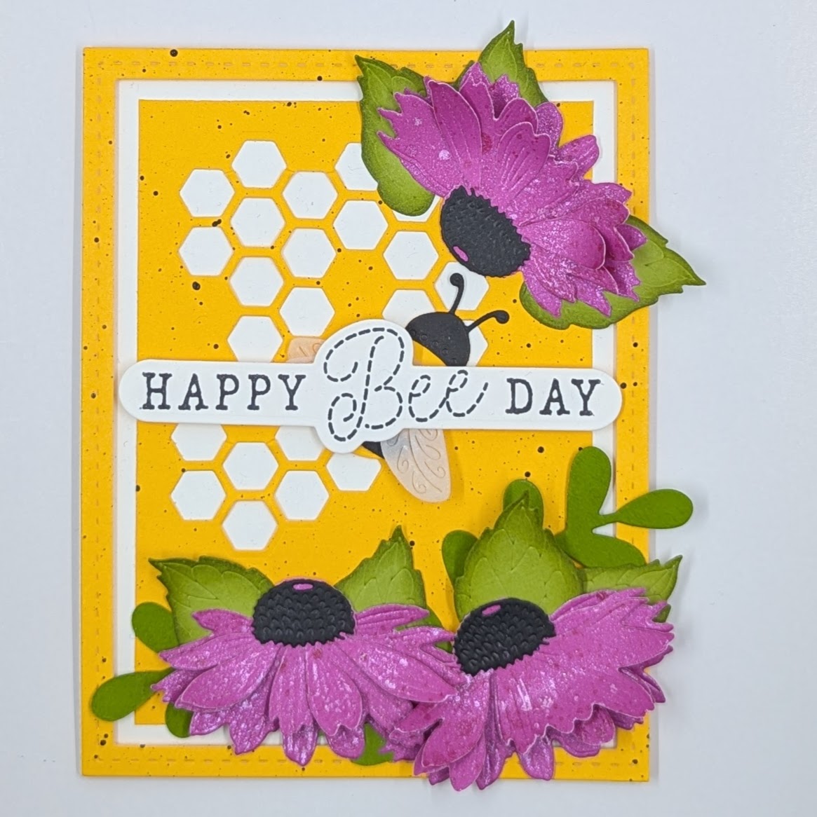 DP Bee Stitch Stamp, Die & Stencil Kit