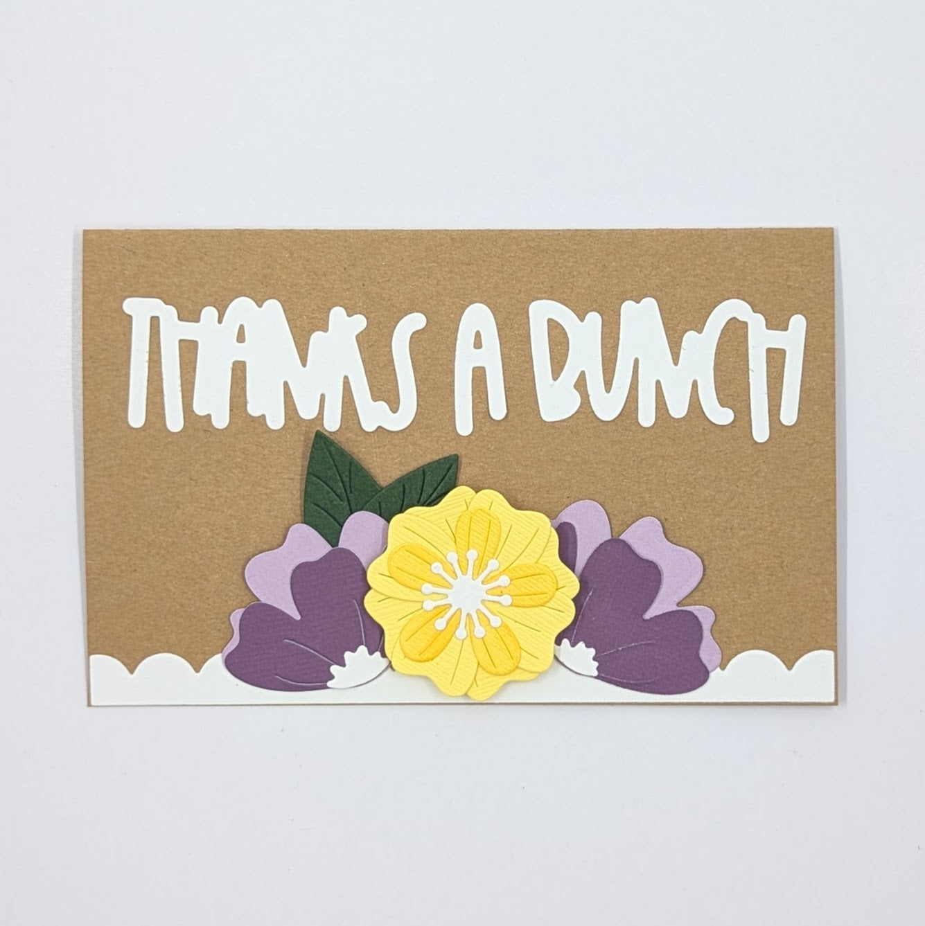 DP THANK YOU Stamp and Die