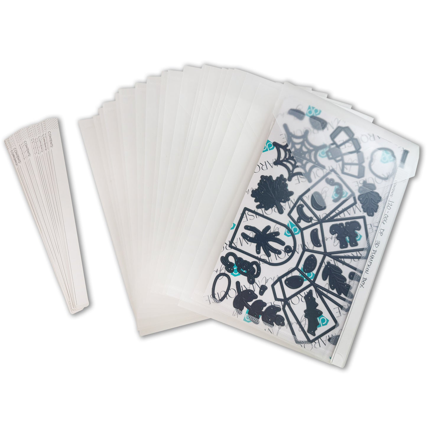 80 PIECE DP GM Storage envelopes 80 PACK with 80 labels