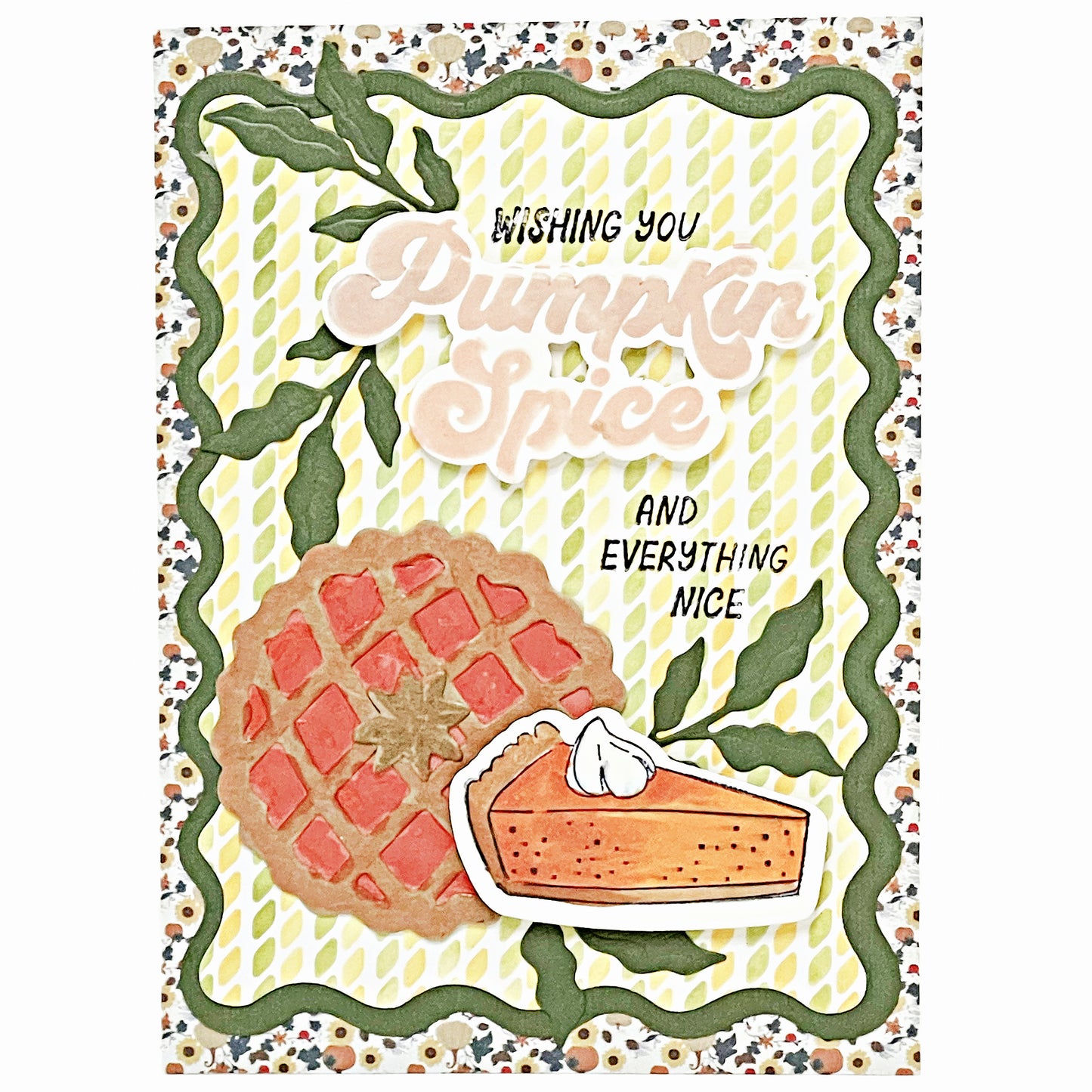 DP Pumpkin Spice Stamp, Die and Stencils Kit