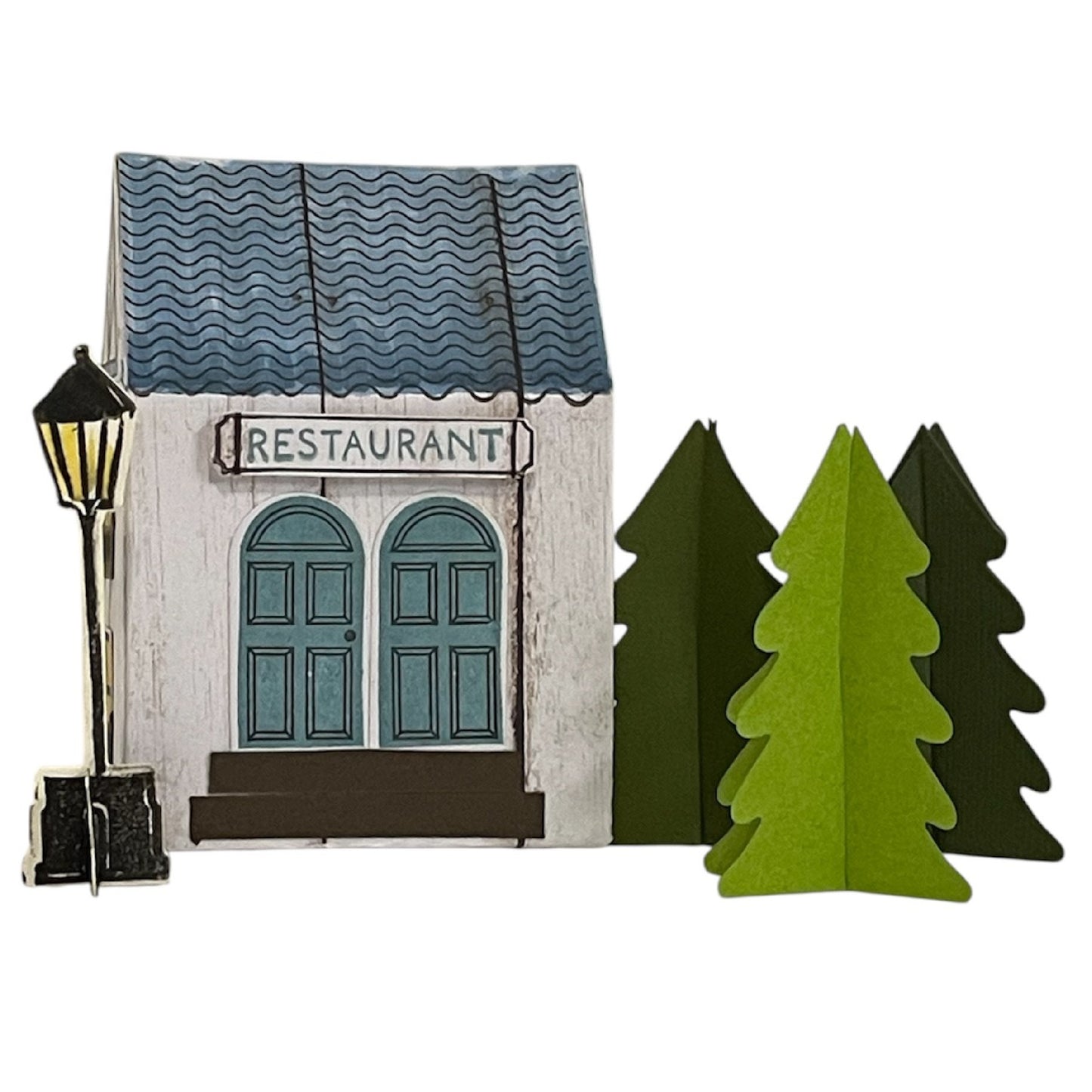 DP STAMP & DIE 3D MINI CHRISTMAS VILLAGE