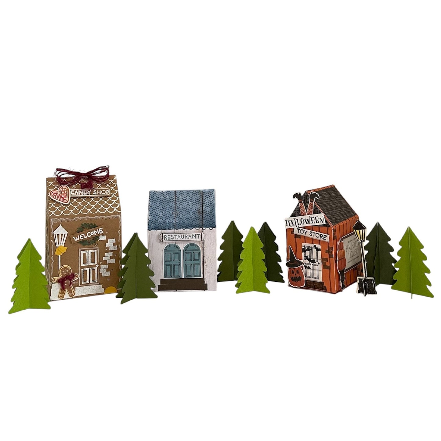 DP STAMP & DIE 3D MINI CHRISTMAS VILLAGE
