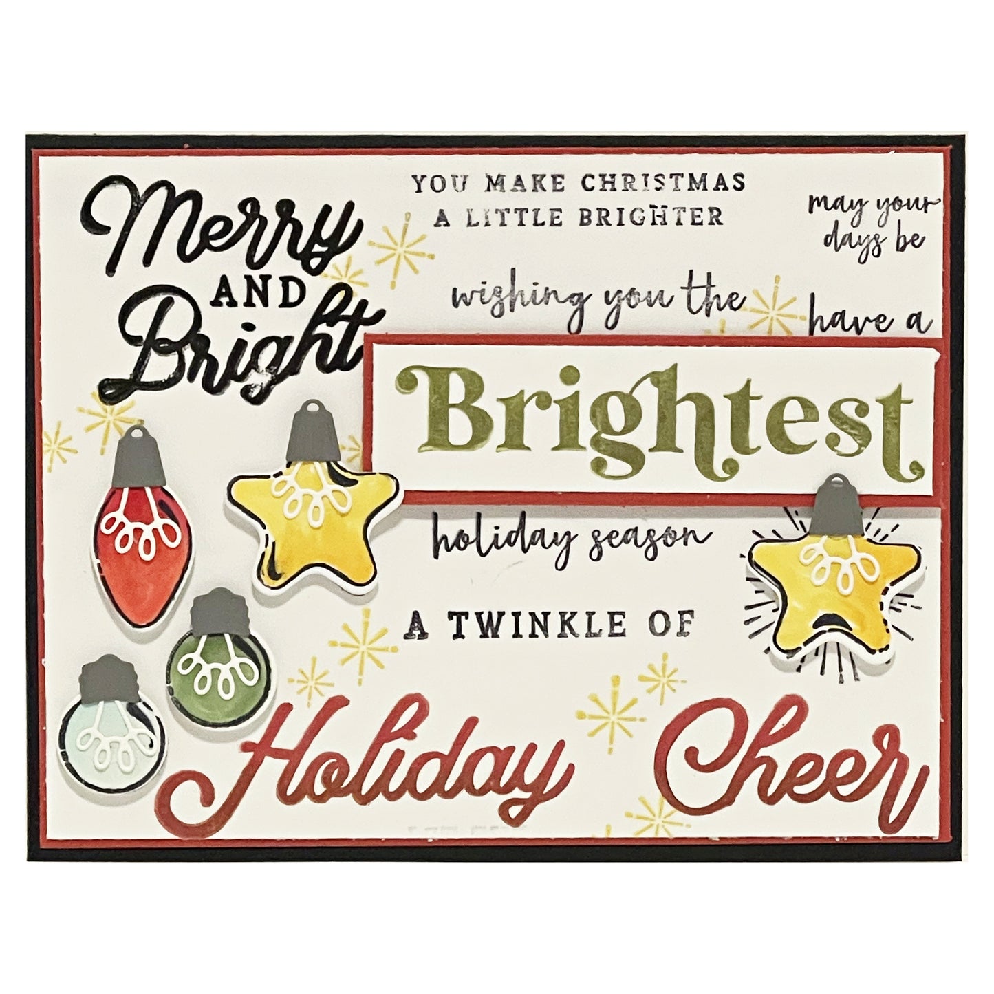 DP Merry & Bright Stamp and Die Kit