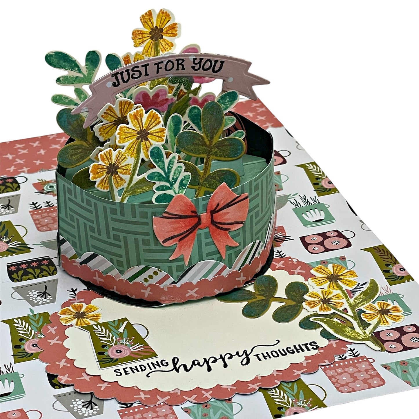 Birthday Pop Up Card Die, Stamp & Stencil Kit