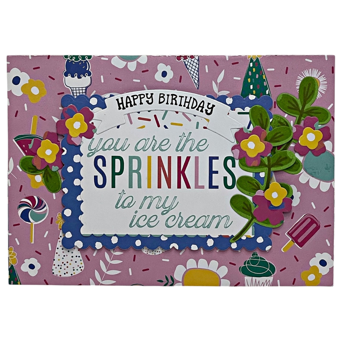 Birthday Pop Up Card Die, Stamp & Stencil Kit