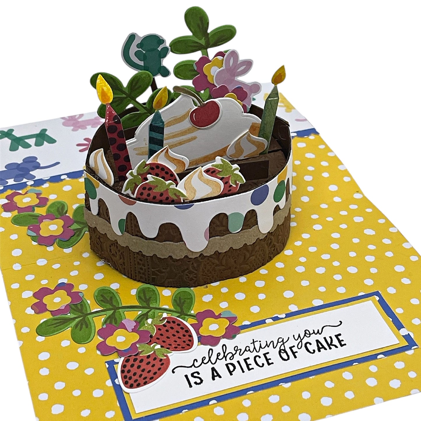 Birthday Pop Up Card Die, Stamp & Stencil Kit