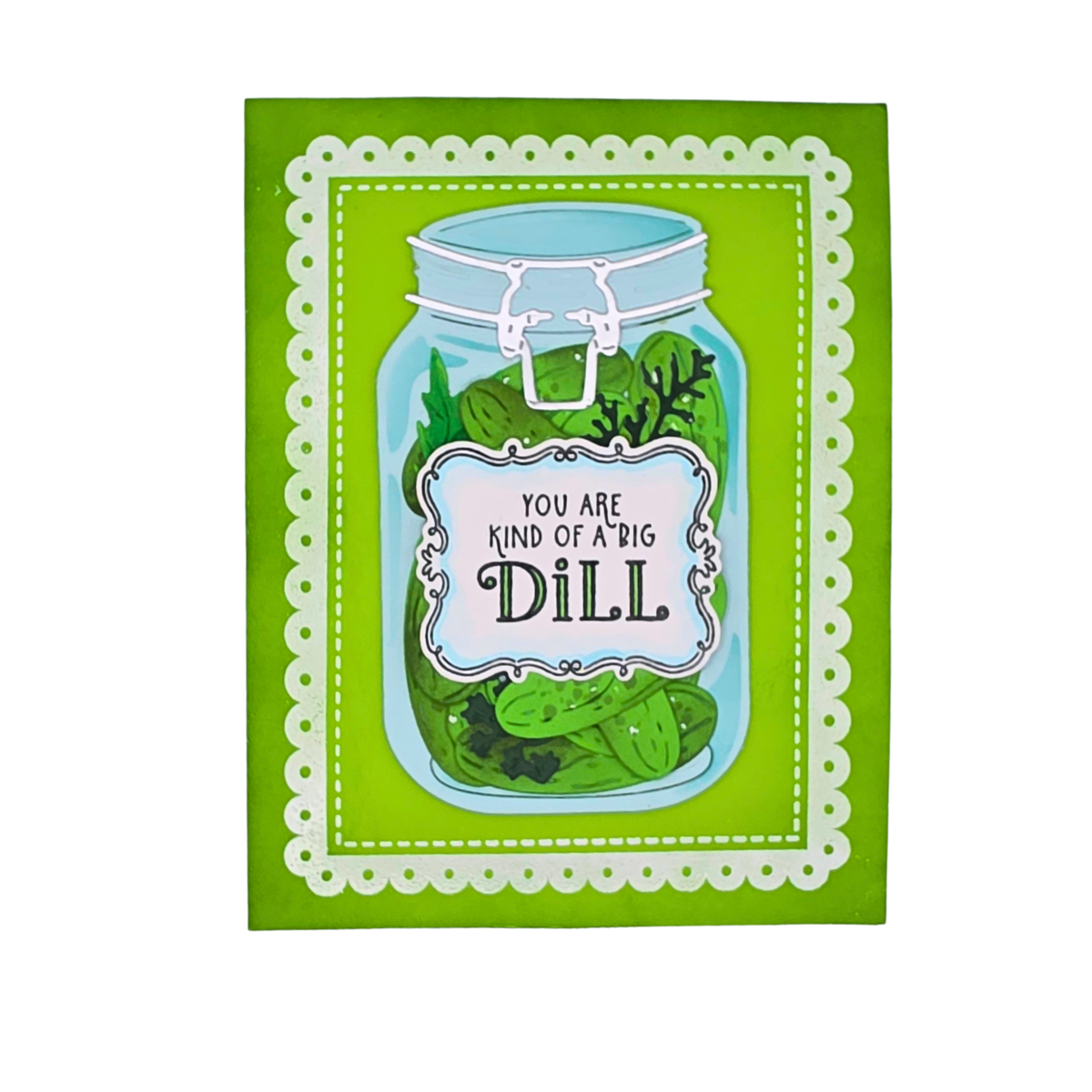 DP M STAMP DIE & STENCIL PERFECTLY PRESERVED KIT