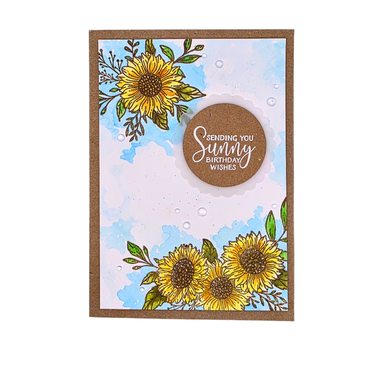 DP M STAMP & DIES FALL SUNFLOWER KIT