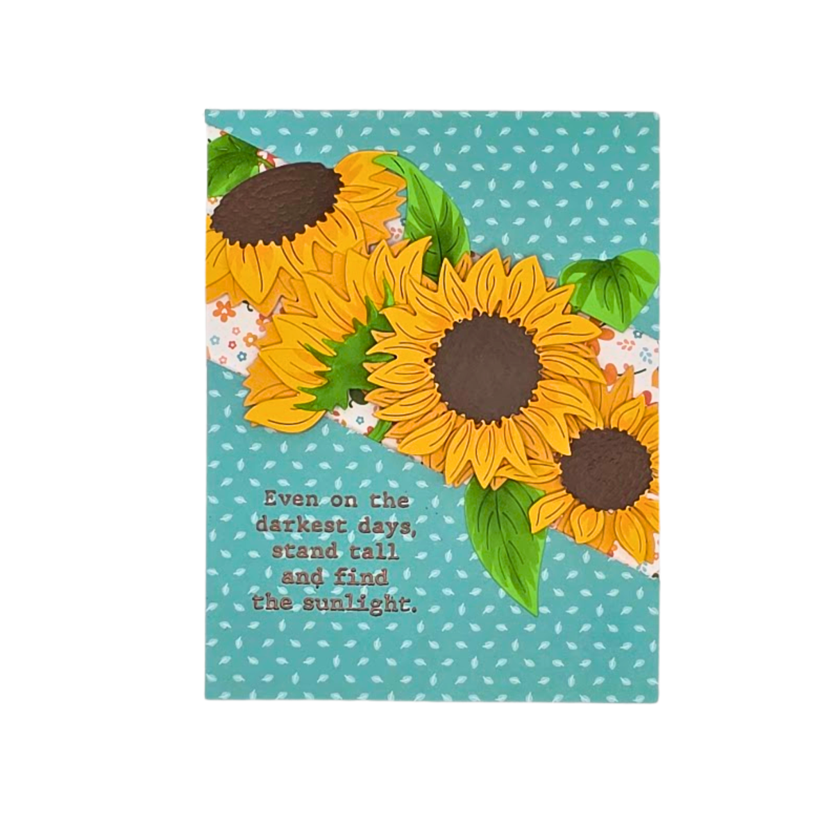DP M STAMP & DIES FALL SUNFLOWER KIT