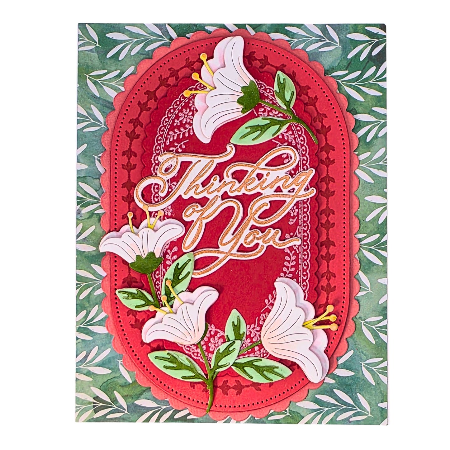 DP GM Oval Card Stamp & Die