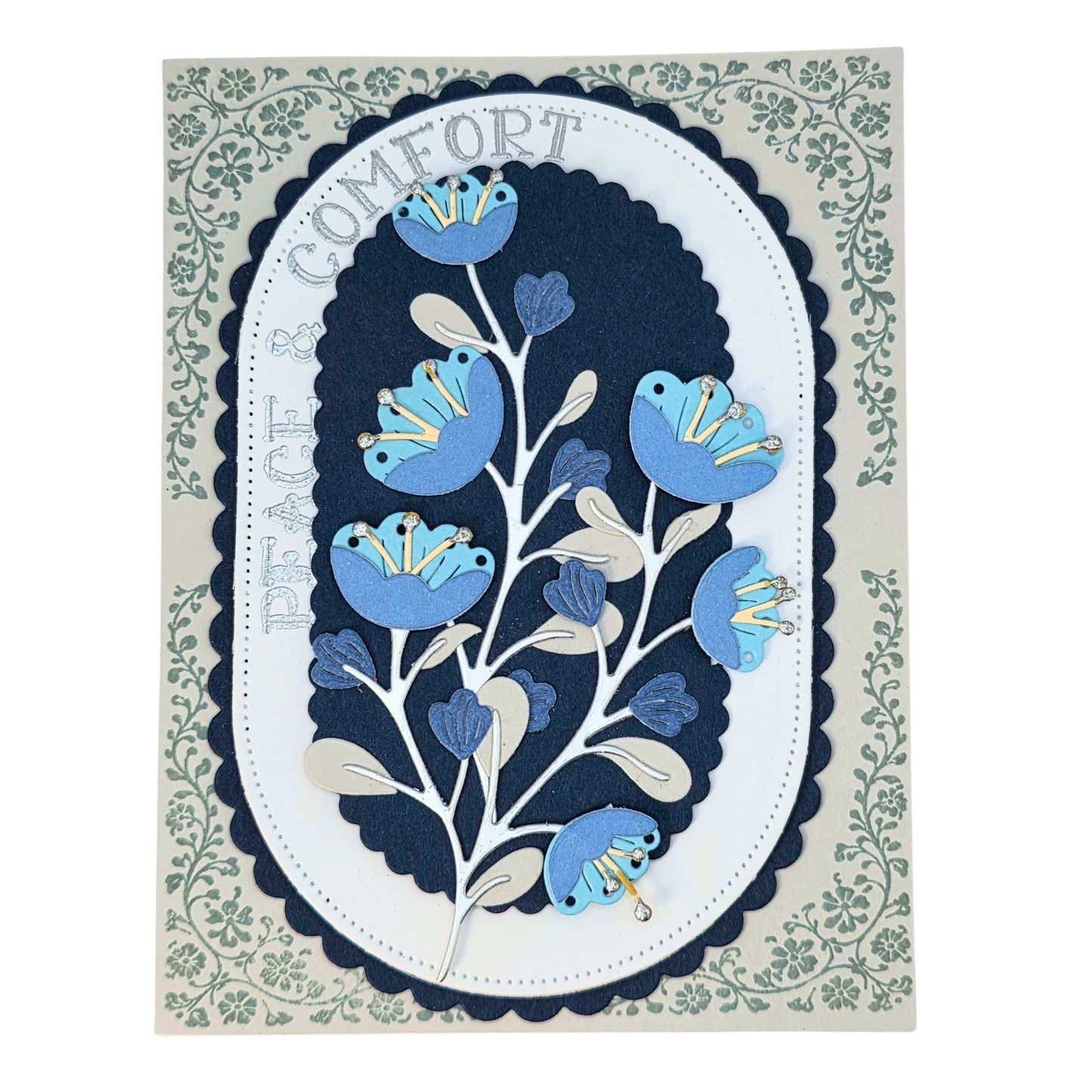 DP GM Oval Card Stamp & Die