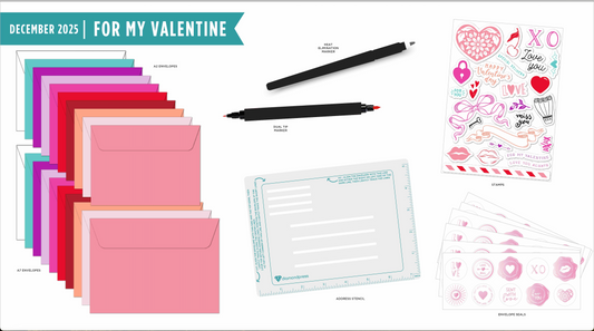 DP Happy Mail Valentine Envelope Kit AS 3