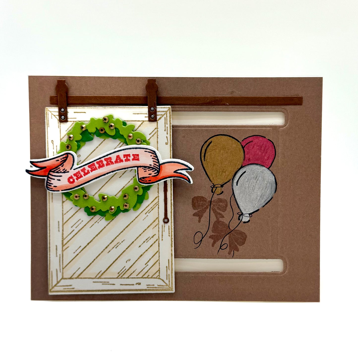 DP Sliding Door Interactive Stamp and Die Kit