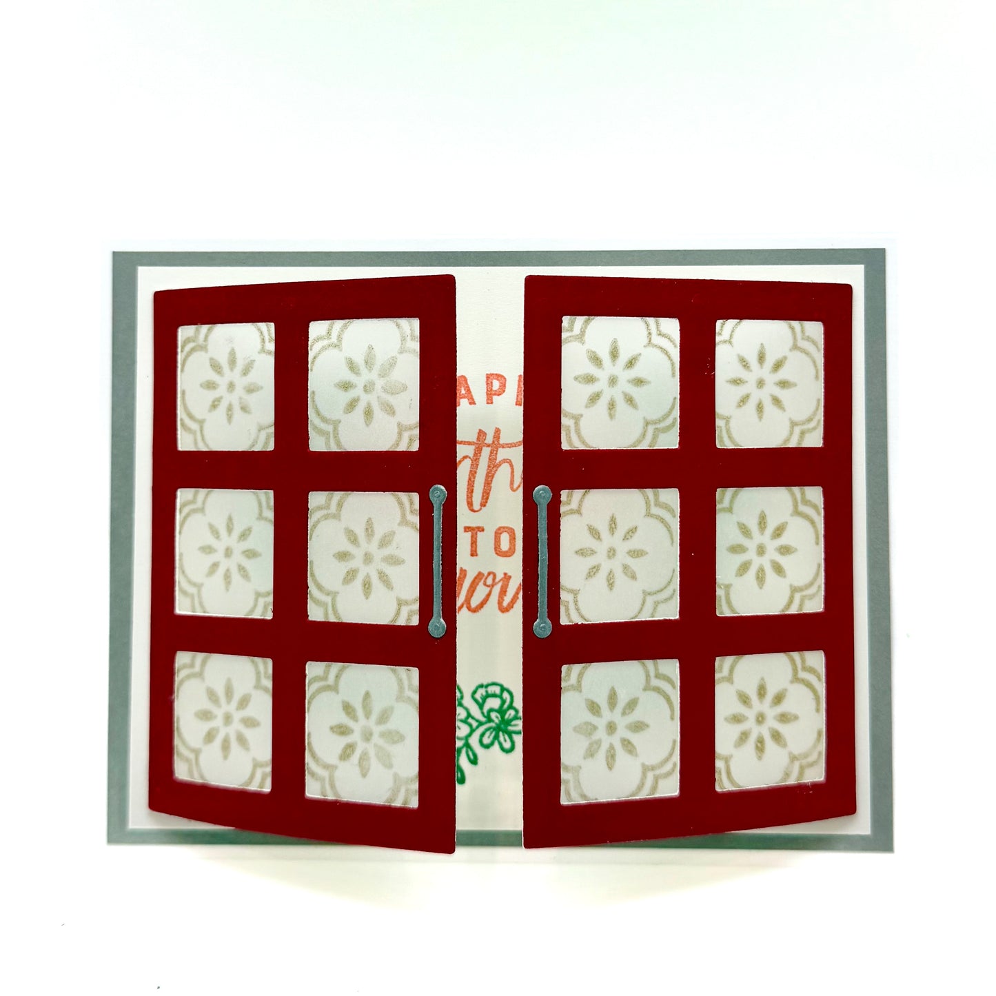 DP Sliding Door Interactive Stamp and Die Kit