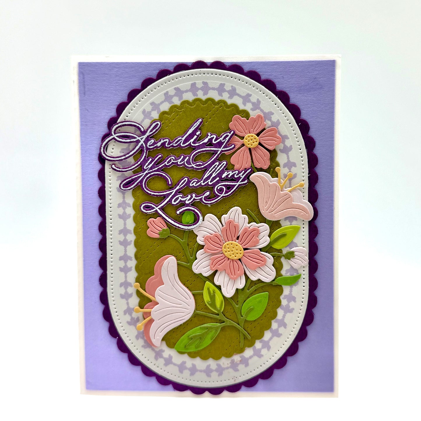 DP GM Oval Card Stamp & Die