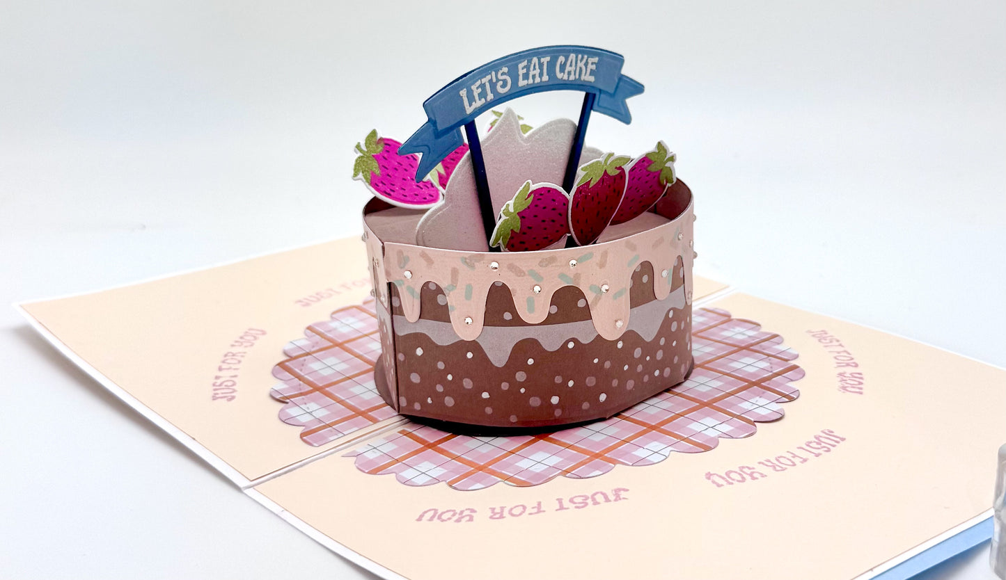 Birthday Pop Up Card Die, Stamp & Stencil Kit