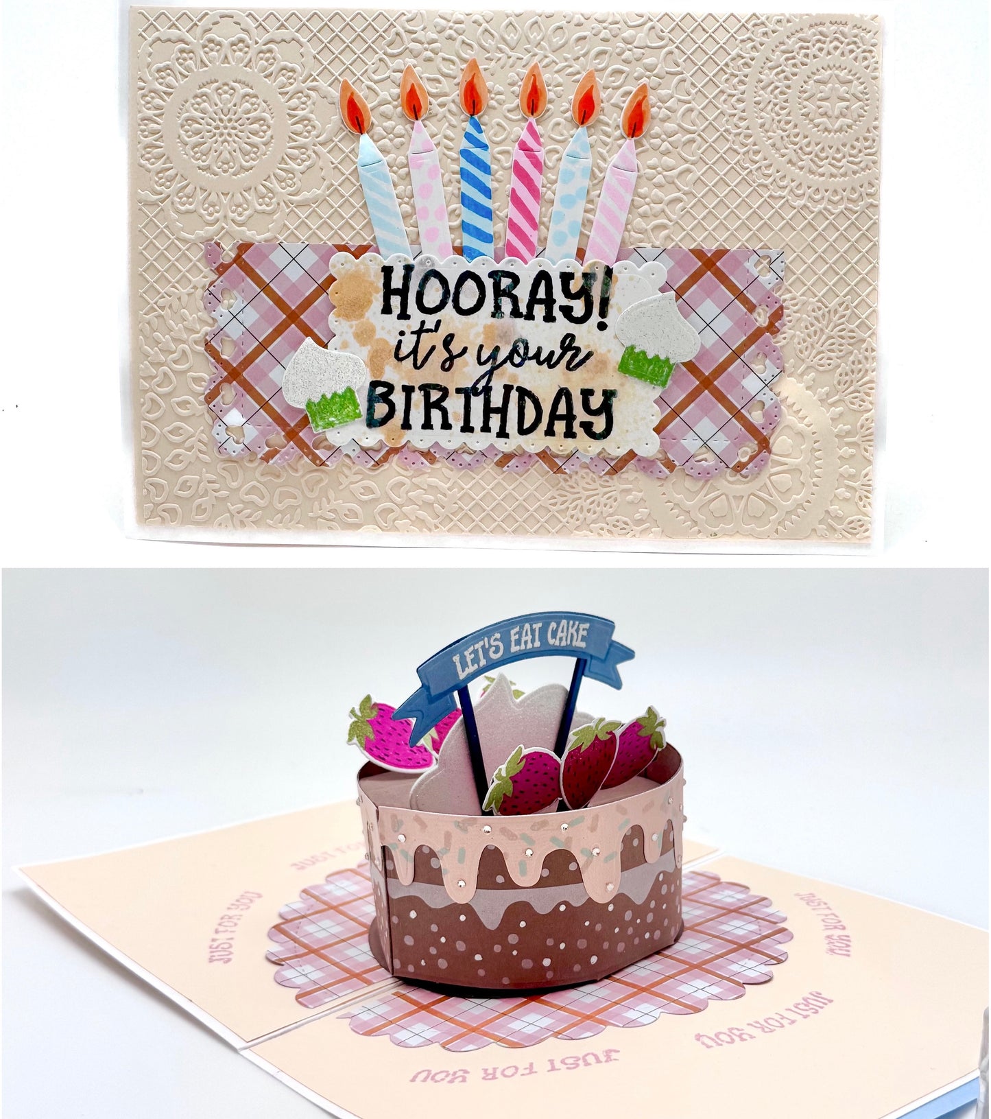 Birthday Pop Up Card Die, Stamp & Stencil Kit