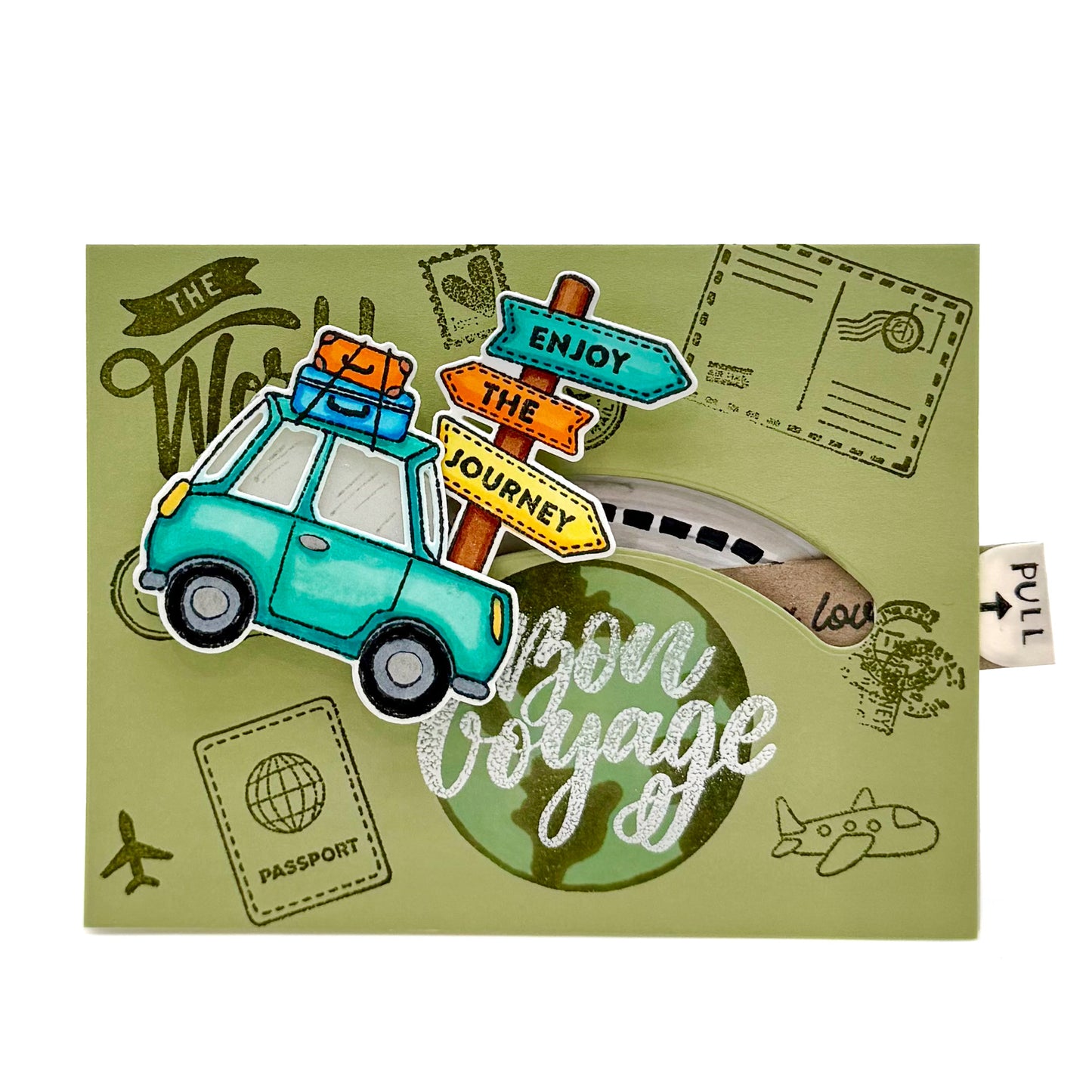 DP Bon Voyage Stamp and Die