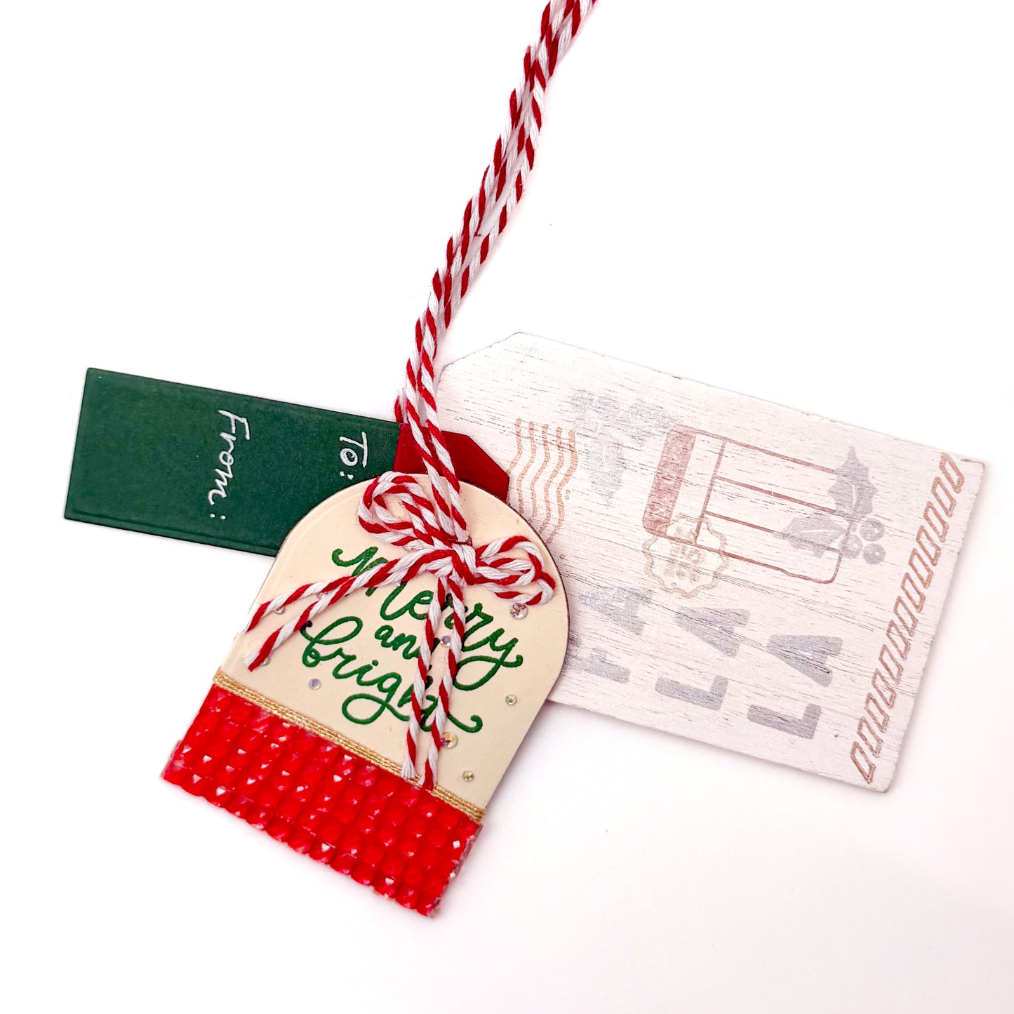 DP Tag Builder Stamp and Die CHRISTMAS